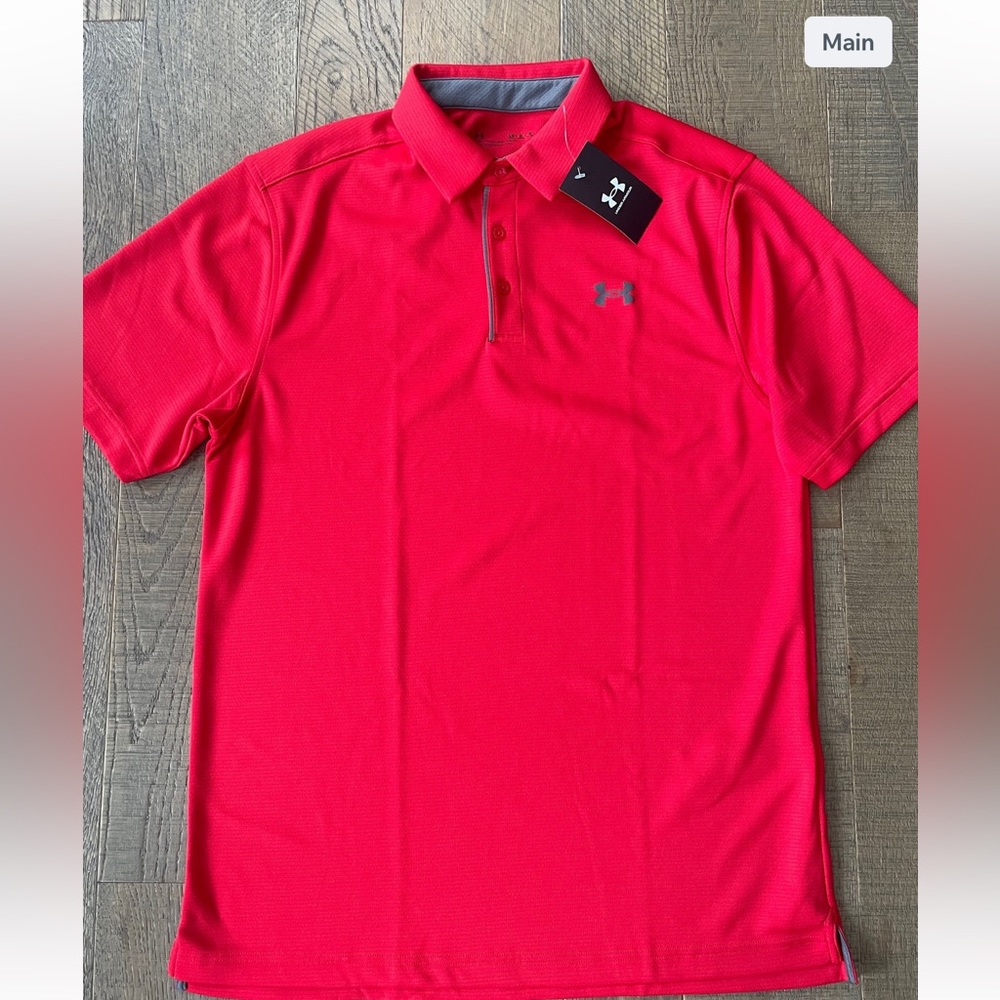 UA Men’s Tech Polo - Picture 1 of 2